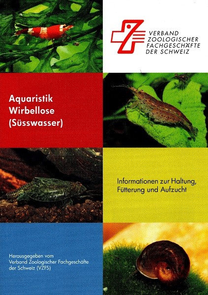 Wirbellosen-Broschure Aquaristik deutsch